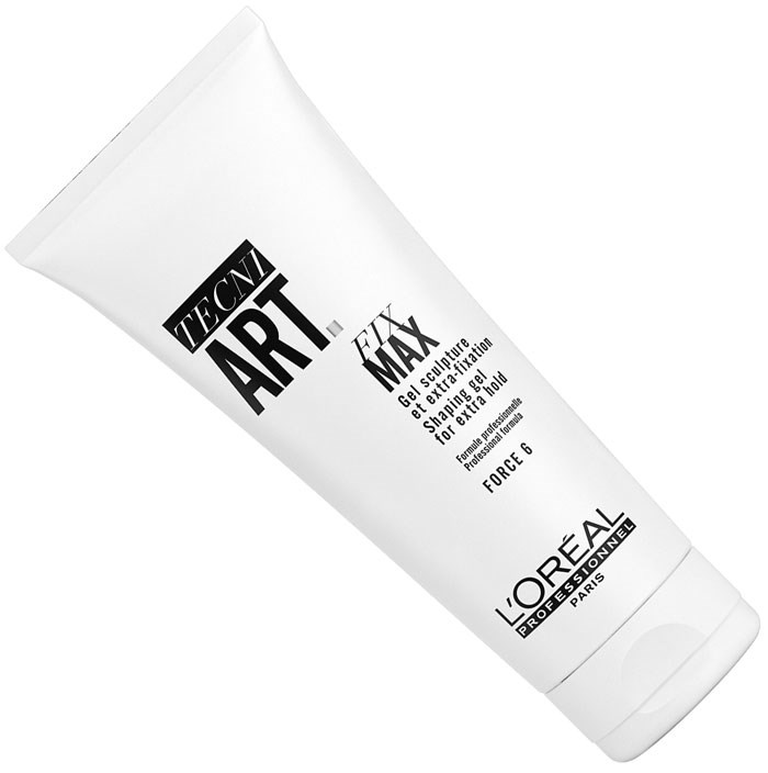 Gel L’Oréal Tecni.Art Fix Max Force 6 Extra Hold định hình giữ nếp tóc siêu cứng 200ml