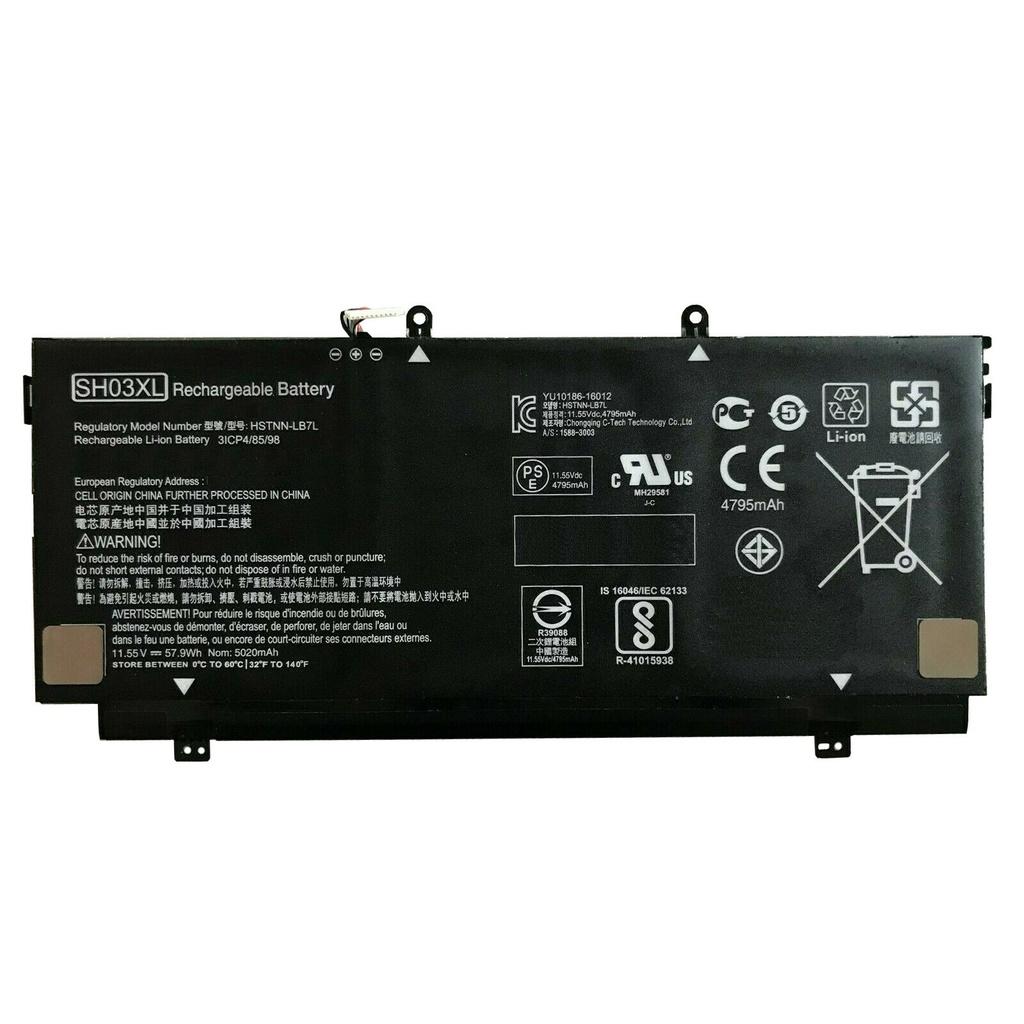 Pin Dùng Cho Laptop HP Spectre X360 13-AC 13-W SH03XL CN03XL Battery Original