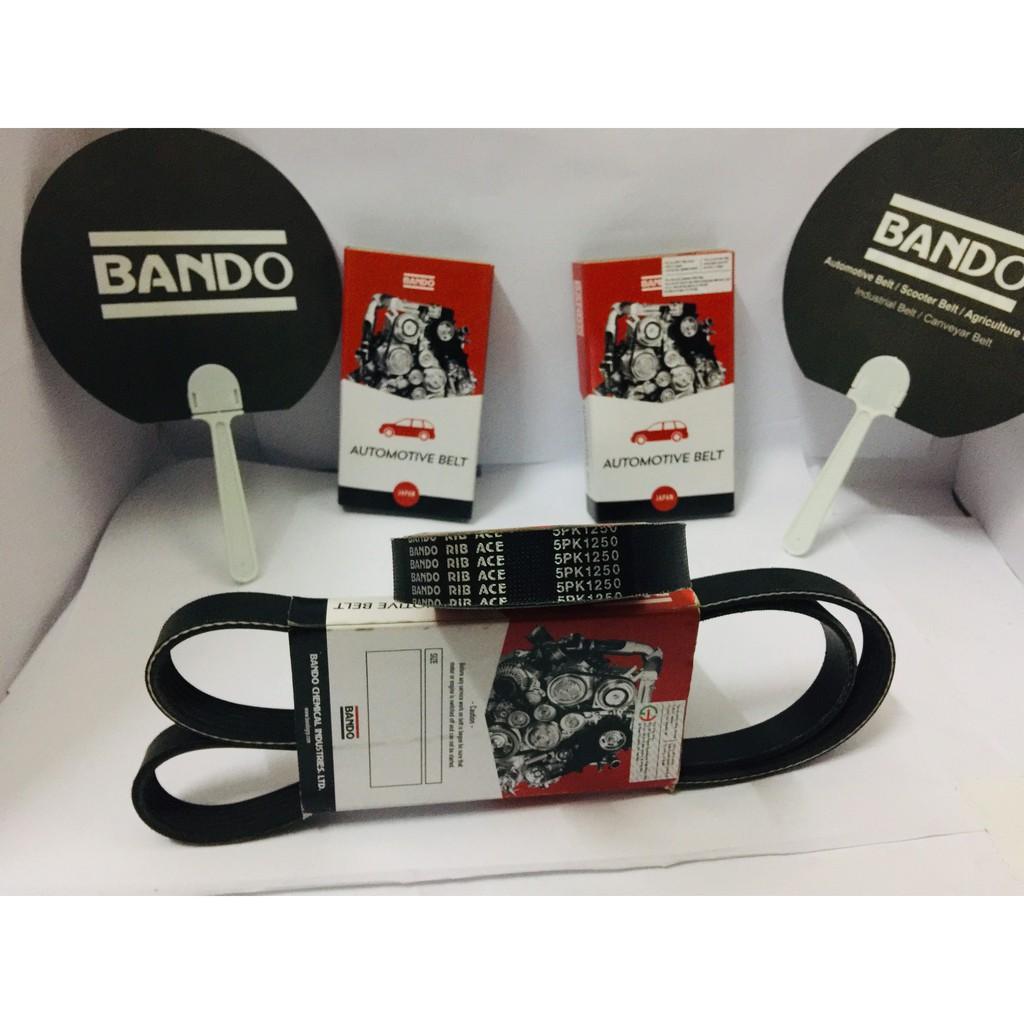 Dây curoa 5PK1250 nhãn hiệu Bando Nhật Bản
