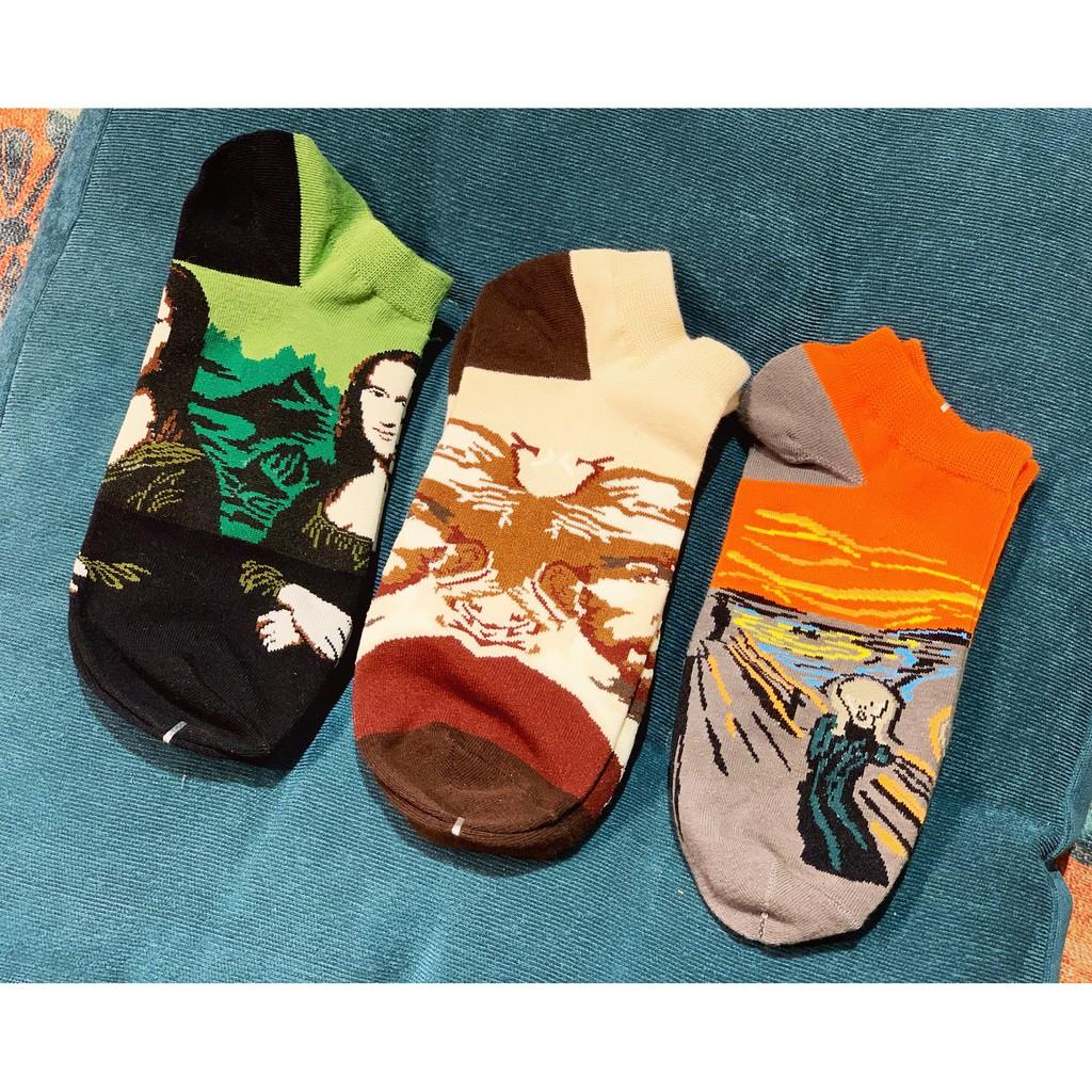 TẤT CỔ NGẮN HỌA TIẾT PIC SOCKS