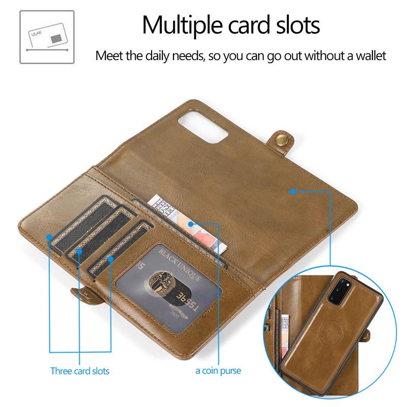 Ốp lưng nhiều thẻ phong cách cổ điển cho Samsung Galaxy Phone Case S21+ Plus Ultra A32 A42 A52 A72