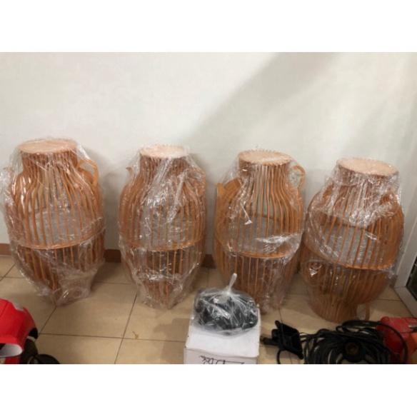 Đèn thả gỗ hình chiếc ấm ,đèn nhà hàng,đèn quán cà phê DT HQ