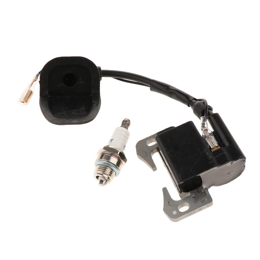 Engine Pocket Bike Dirt Bike ATV Ignition Coil Spark Plug for 33cc 47cc 49cc