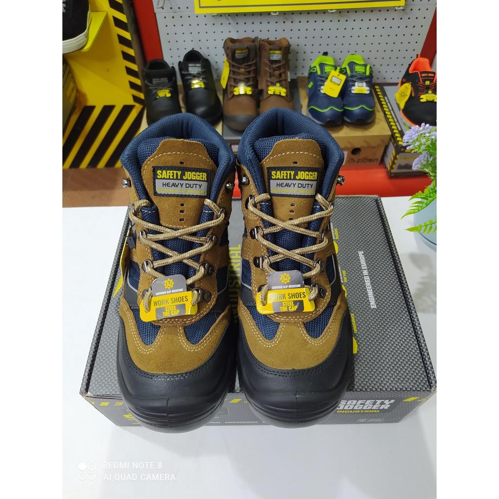 Giày Bảo Hộ Safety Jogger X2000 Chống Thấm Nước, Mũi Thép Chống Va Đập Mạnh, Đế Thép Chống Đâm Xuyên