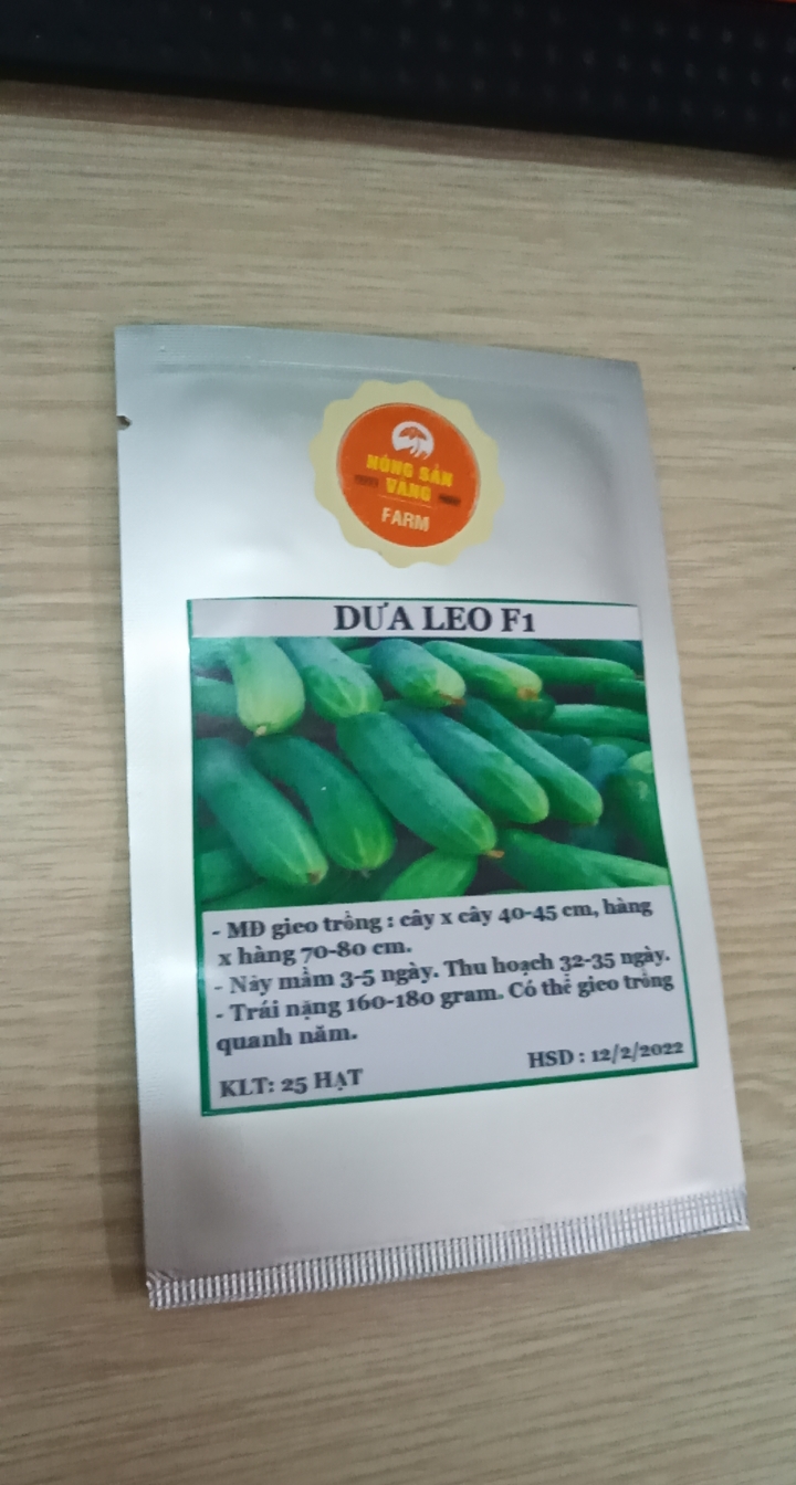 Hạt giống Dưa Leo - Nông Sản Vàng