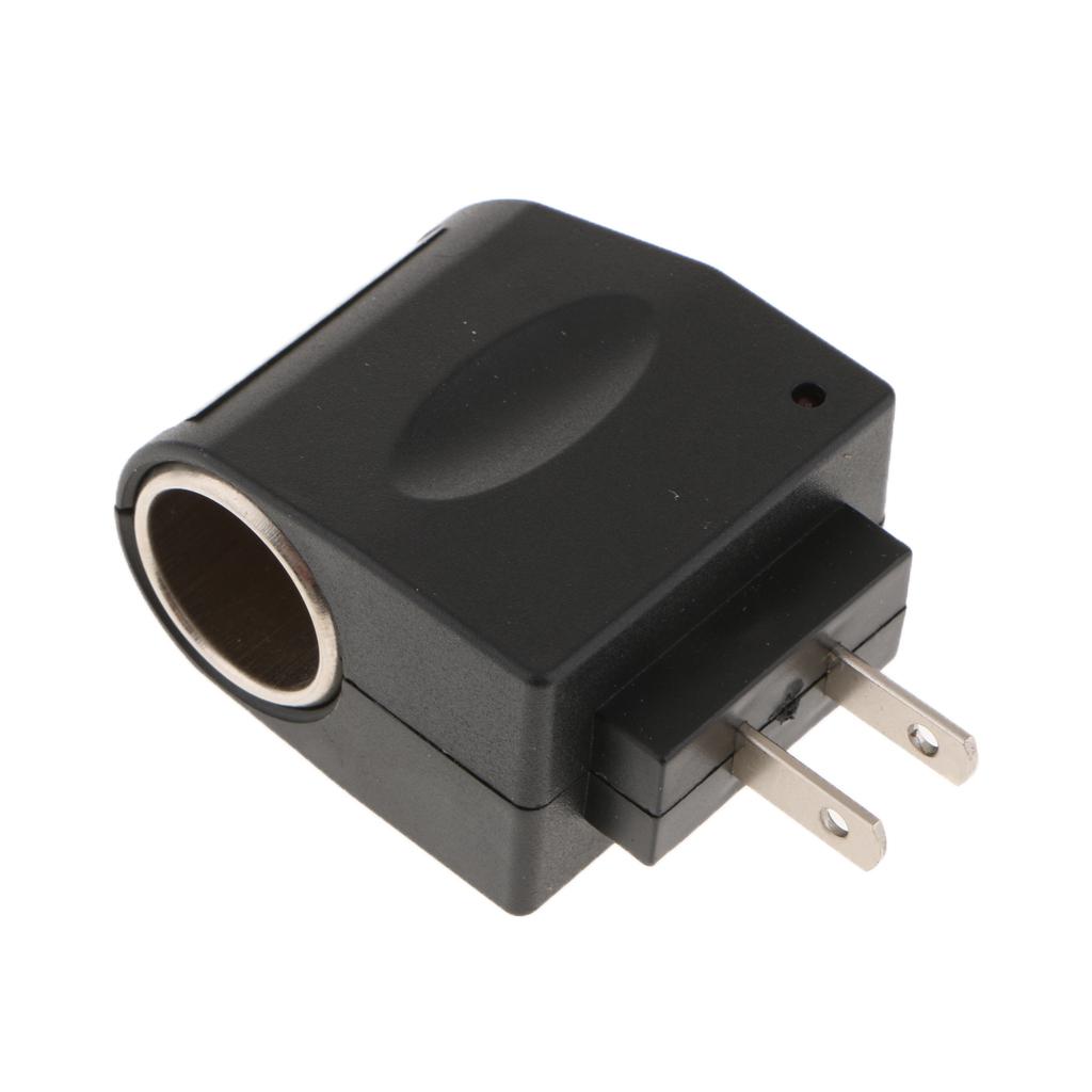 110V-220VAC to 12V DC Car Cigarette Lighter Wall Power Socket Converter