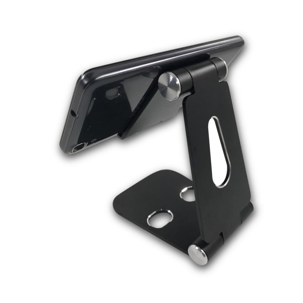Desk stand, Multi-angle Holder Tablet Dock Adjustable Foldable Portable Desk Stand Fold-up Smartphone Stands Holders for Apple iPhone, iPad, Samsung