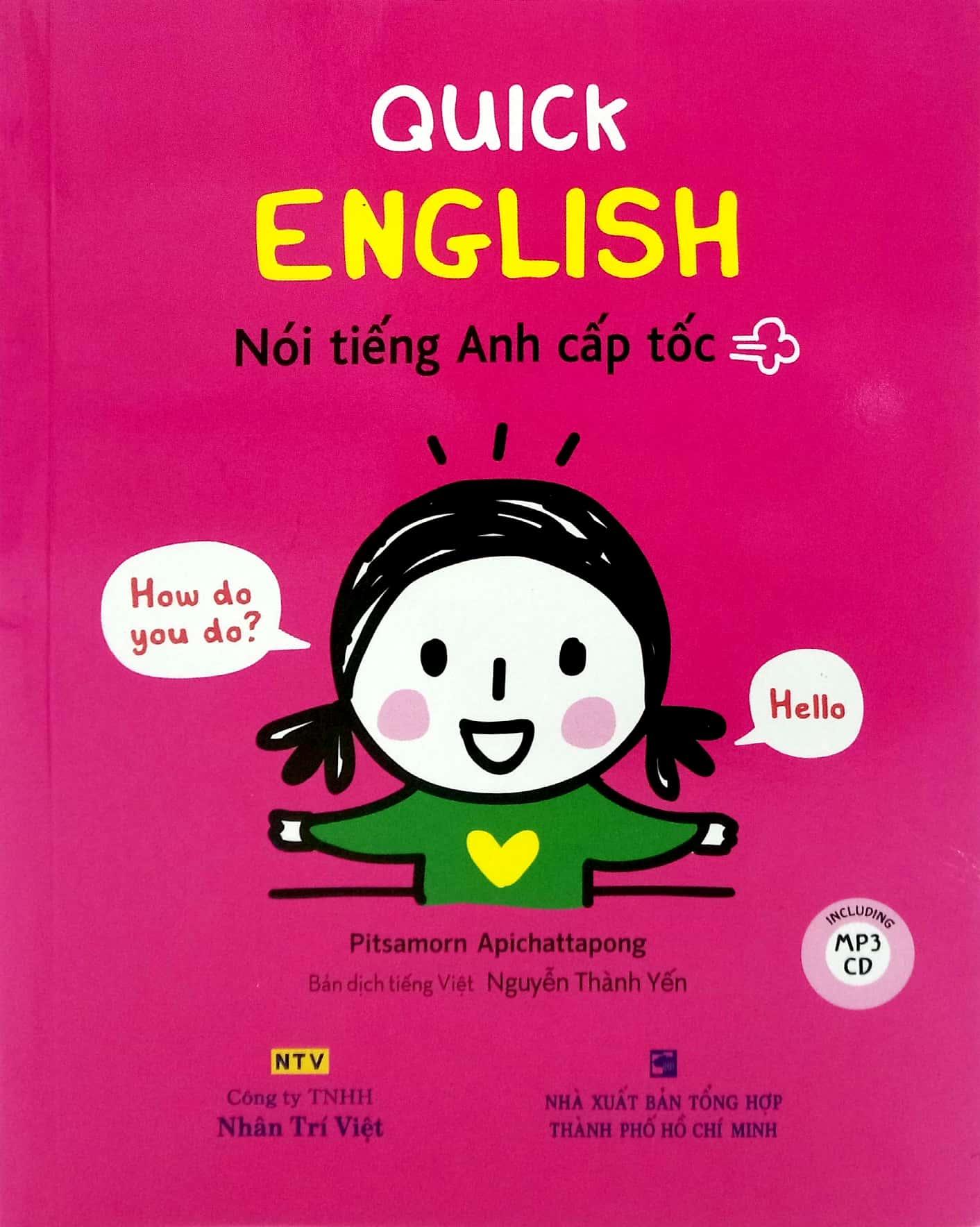 Quick English - Nói Tiếng Anh Cấp Tốc Cd Tái Bản 2018