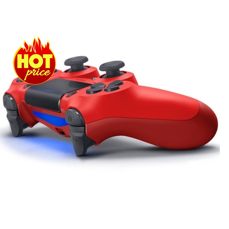 Gamepad Không dây Bluetooth PlayStation Red cho máy tính - điện thoại - máy game Console