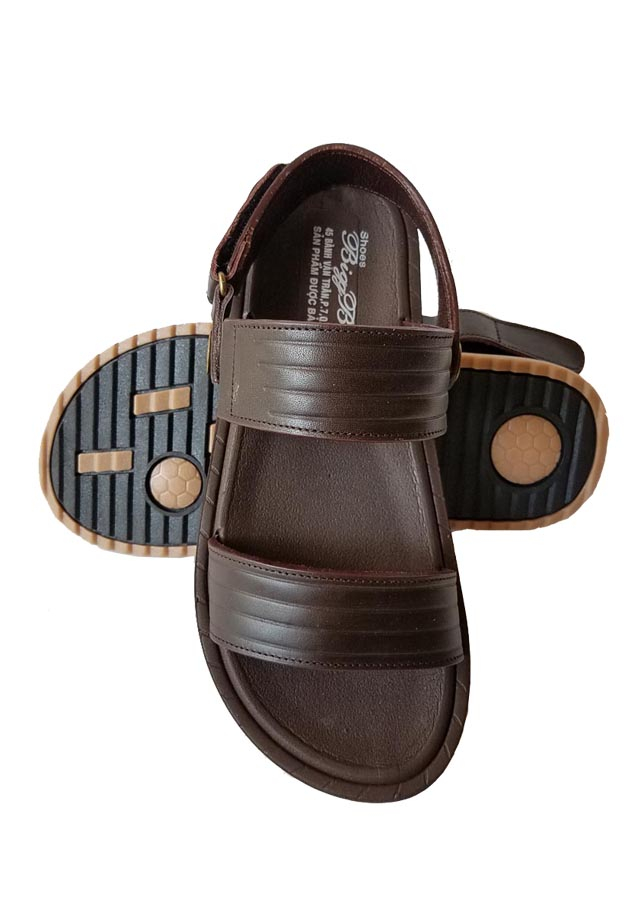 Sandal Nam BIGGBEN Da Bò Thật Cao Cấp SD21