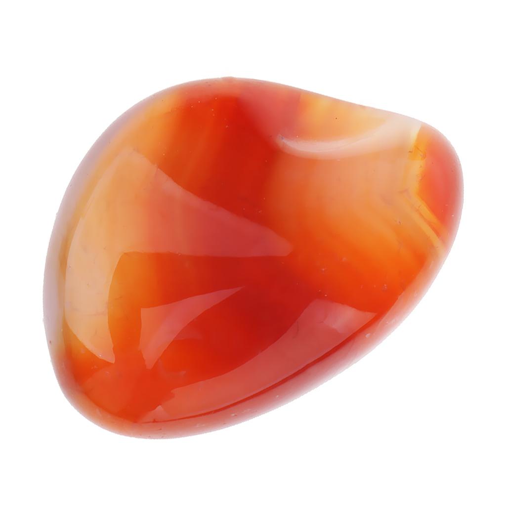 2x20-30mm Natural Agate Stone Feng Shui Reiki Ornament Stone Lucky Stone
