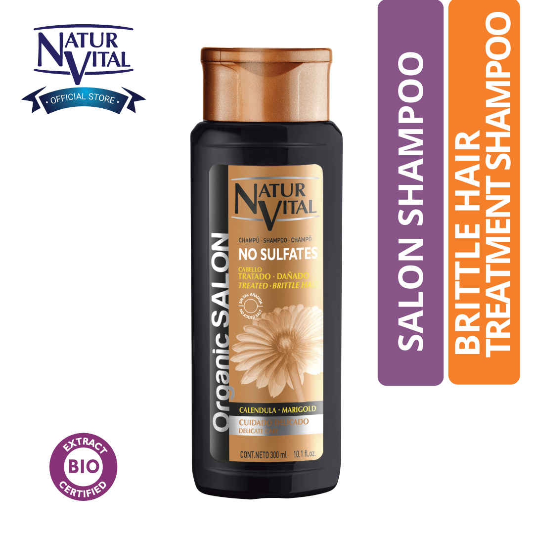 Dầu Gội NaturVital No Sulfates Delicate Care Nuôi Dưỡng Chuyên Sâu Tóc Hư Tổn & Nhuộm Luôn Bóng Mượt, Giảm Thiểu Xơ Rối