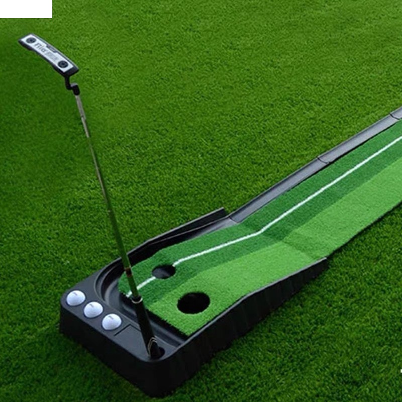 Thảm tập golf Putter trong nhà ngoài trời di động chất liệu nhựa cao cấp TG008