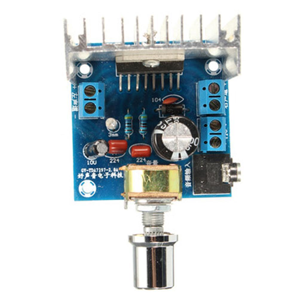 12V Digital Audio Power Amplifier Board Dual-Channel Stereo Amp Board Module