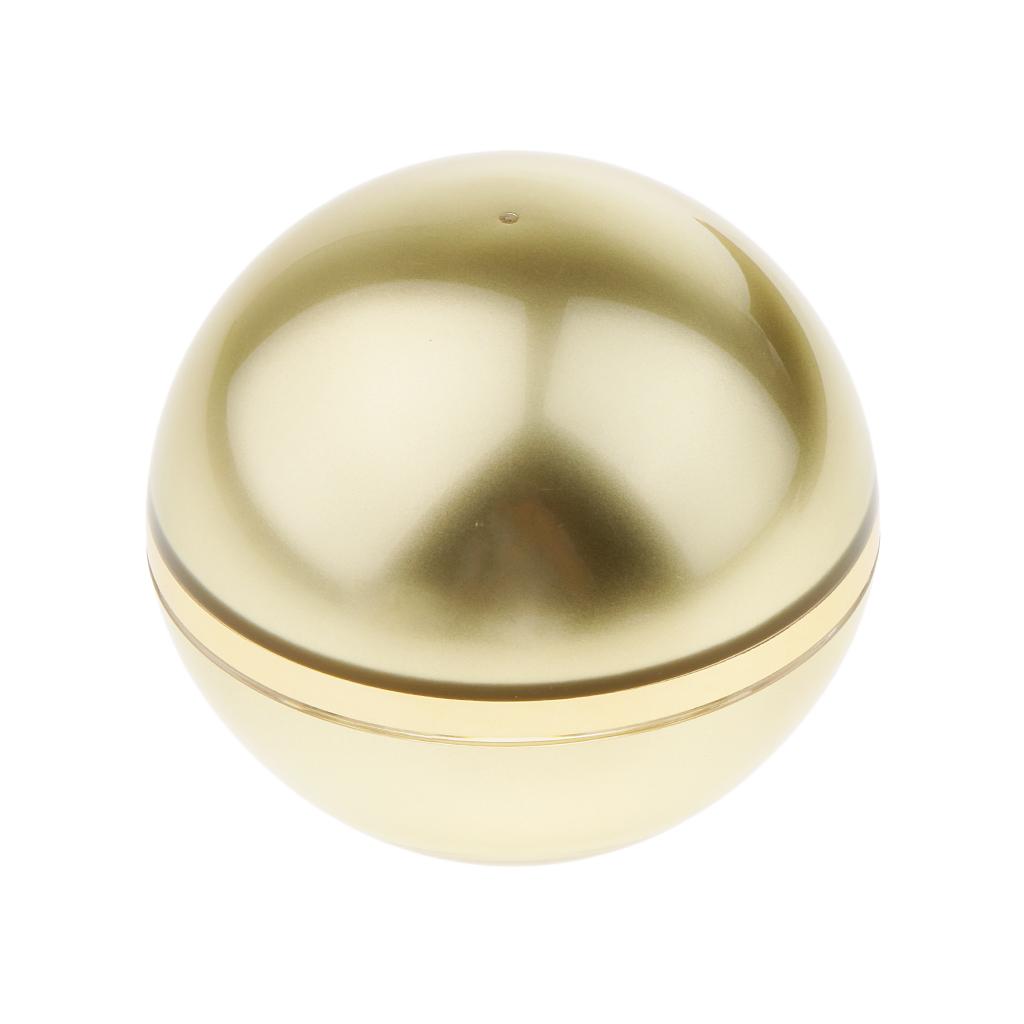 Quả Bóng Mỹ Phẩm Container đựng Kem Trang điểm Lọ Serum Lưu Trữ Bax Gold