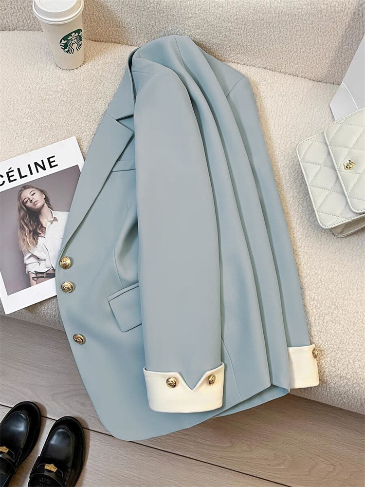 Áo khoác blazer áo khoác vest nữ áo khoác 2 lớp có đệm cầu vai màu ĐỎ ĐÔ mẫu mới nhất 2025