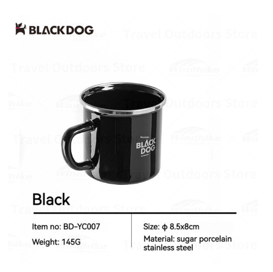 Cốc, bát, đĩa tráng men Blackdog BD-YC005, BD-YC006, BD-YC007