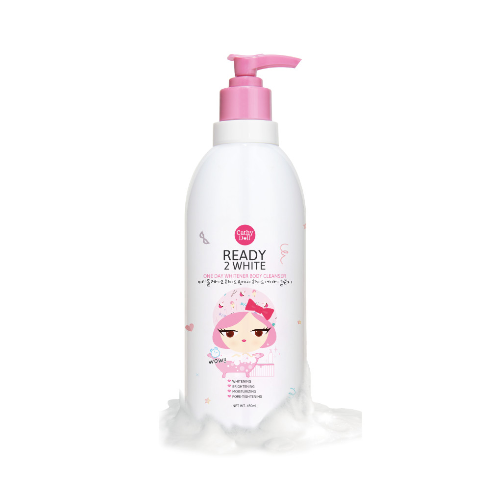 Bộ Sản Phẩm Dưỡng Trắng Da Body Cathy Doll Ready 2 White Whitener Body Lotion 150ML