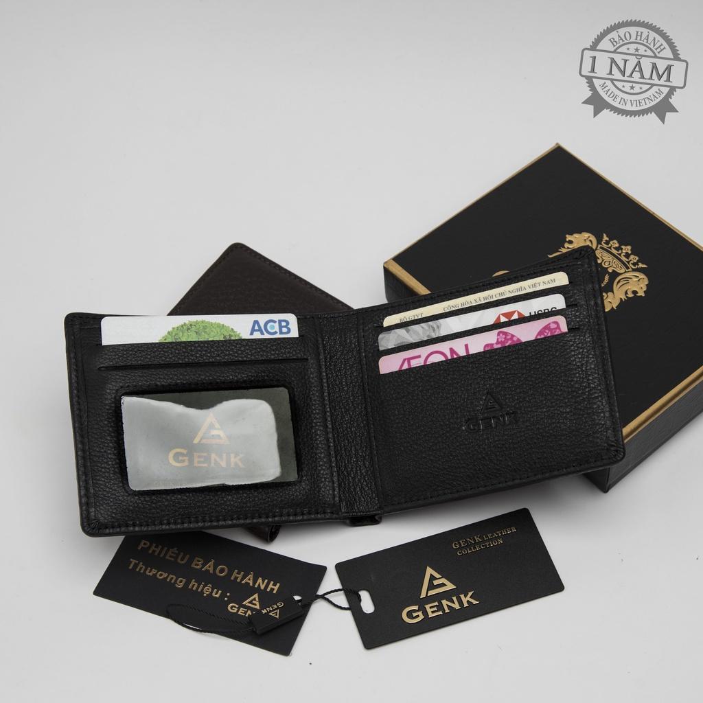 Ví Da Nappa Nam Cao Cấp Genk - GBLux03