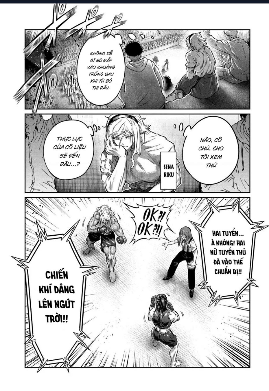 isshou senkin - sàn đấu điên rồ chapter 39 11