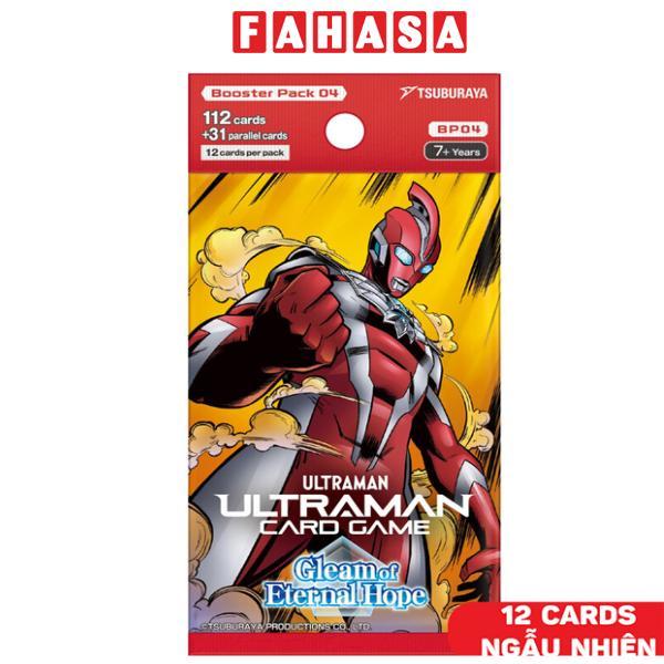 Thẻ Sưu Tập Nhân Vật Ultraman Booster Vol.04 - Gleam of Eternal Hope - Tsuburaya UCG-ENG-BP04 (12 Cards Ngẫu Nhiên/Túi)