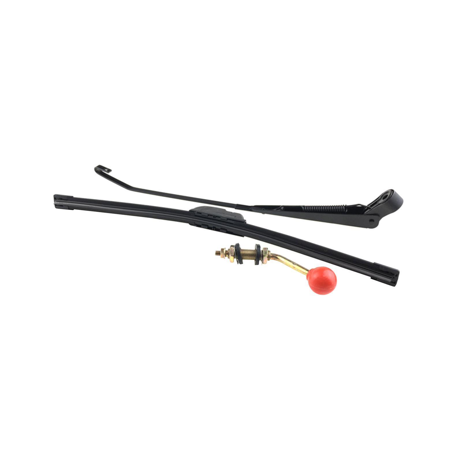 Hand Operated Windshield Wiper Accessories Durable Manual Wiper for UTV
