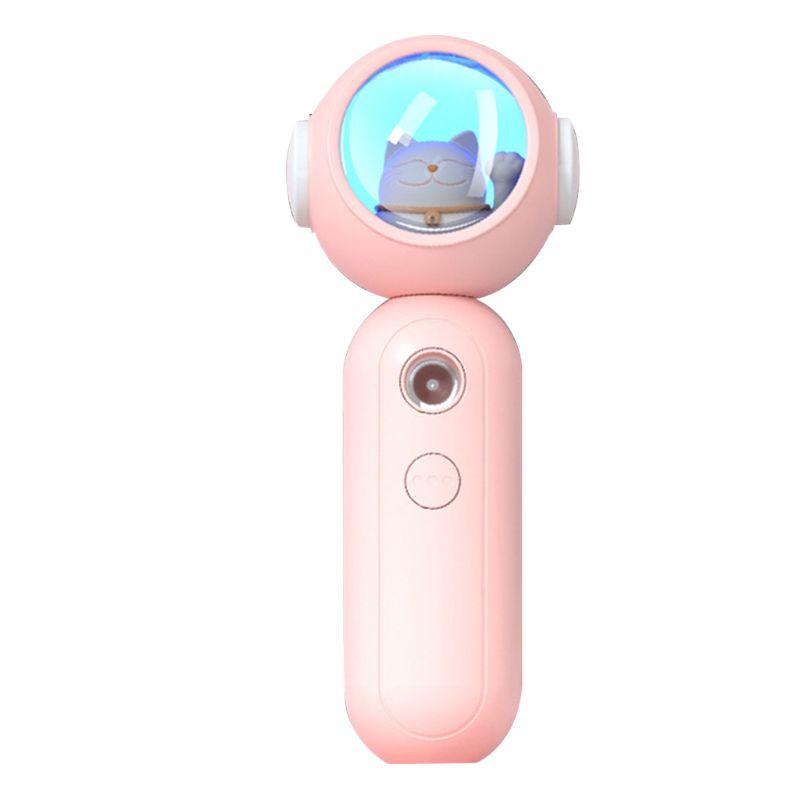 2021 Mới 20Ml Di Động Cầm Tay Máy Phun Sương Tạo Độ Ẩm Mini Hoạt Hình Nano Dưỡng Ẩm Da USB Sương Mặt Xịt Mặt Cơ Thể Nebulize