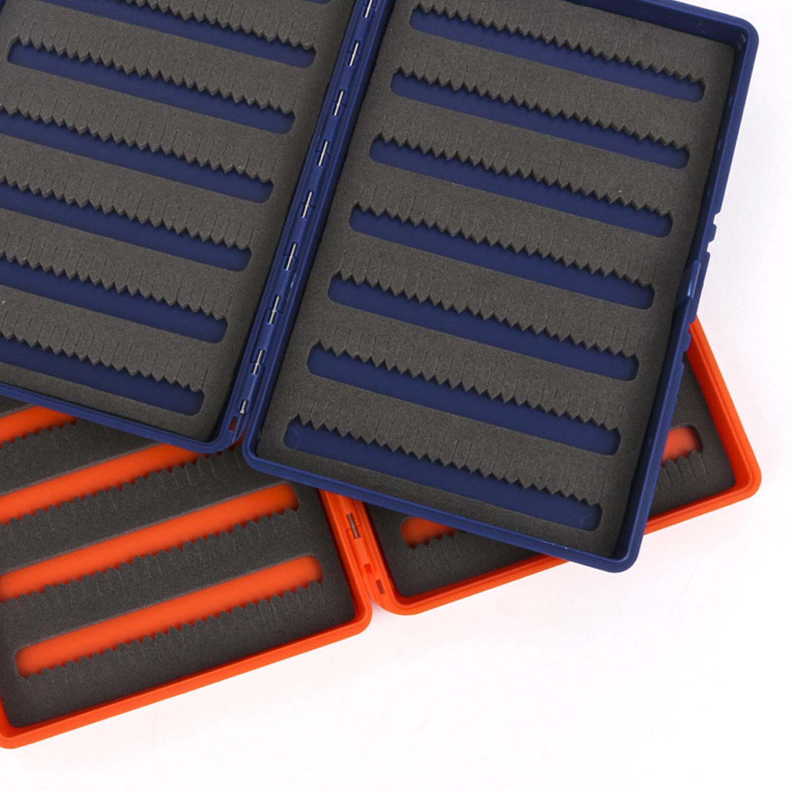 Double Sided Fly Fishing Box Portable Hooks Storage Case