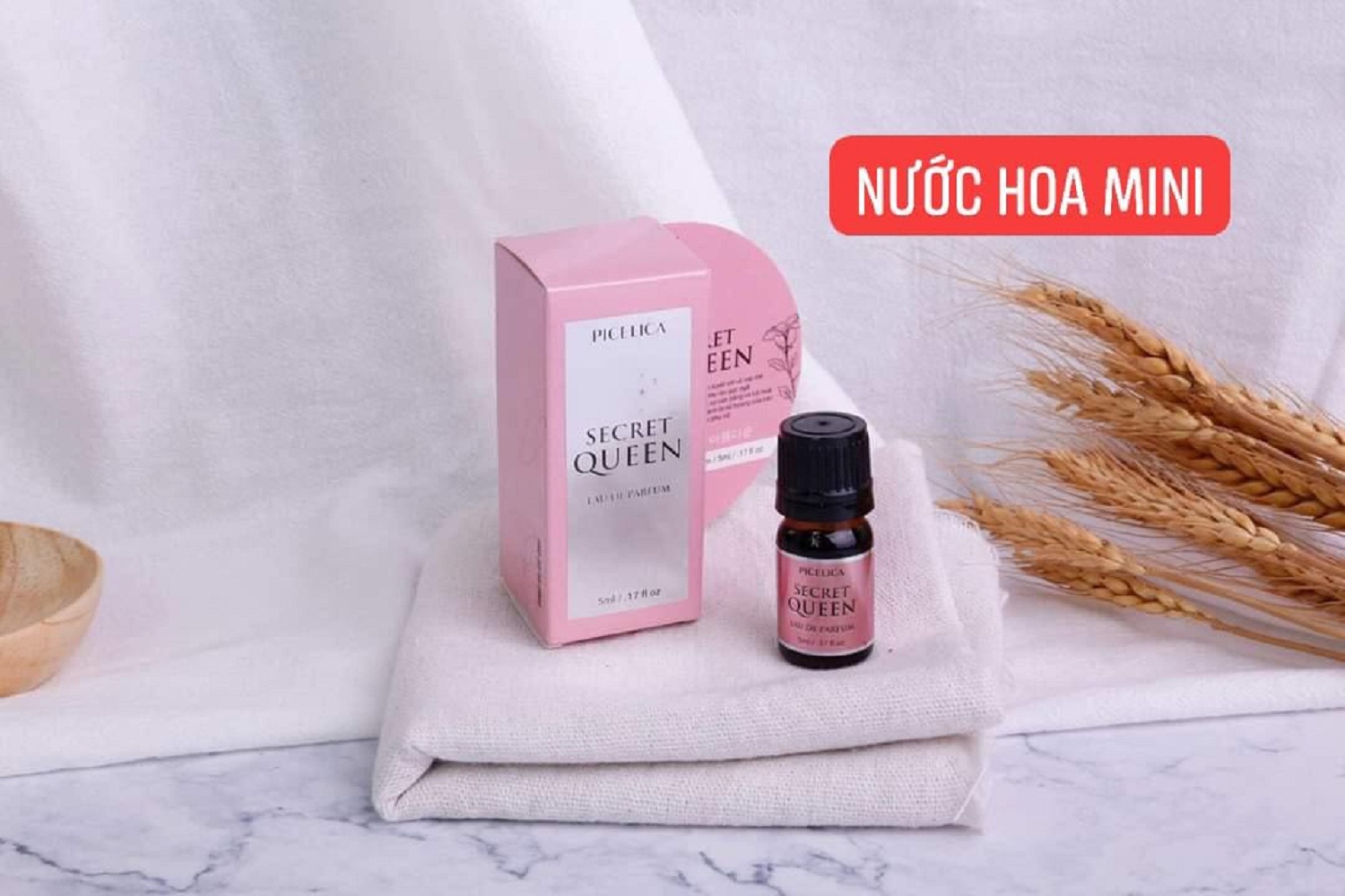 Nước hoa SECRET QUEEN, Nước hoa vùng kín chiết xuất từ thiên nhiên không kích ứng, an toàn, tạo cảm giác tự tin say đắm khi sử dụng