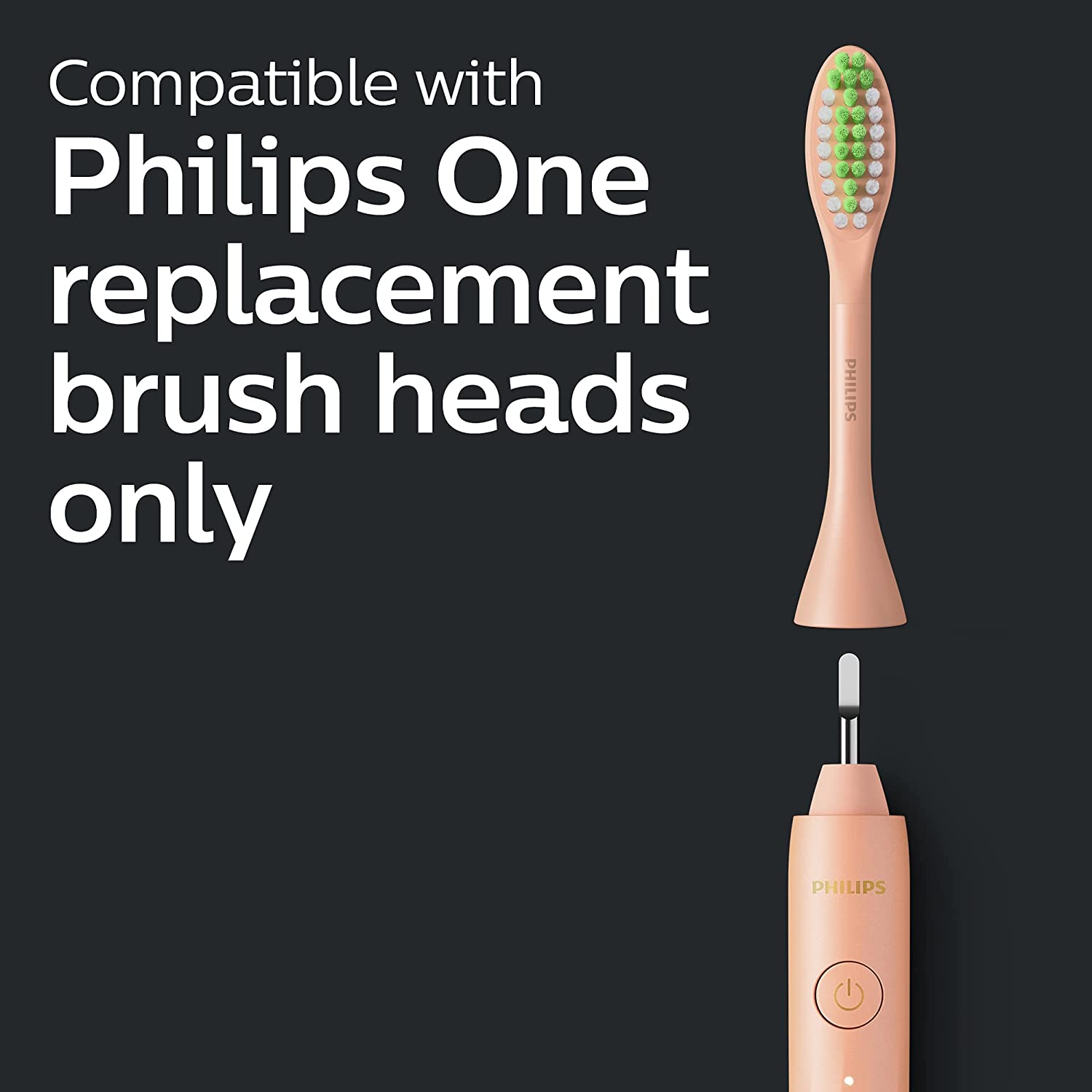Bàn chải đánh răng có thể sạc lại Philips One by Sonicare, Shimmer, HY1200 / 05