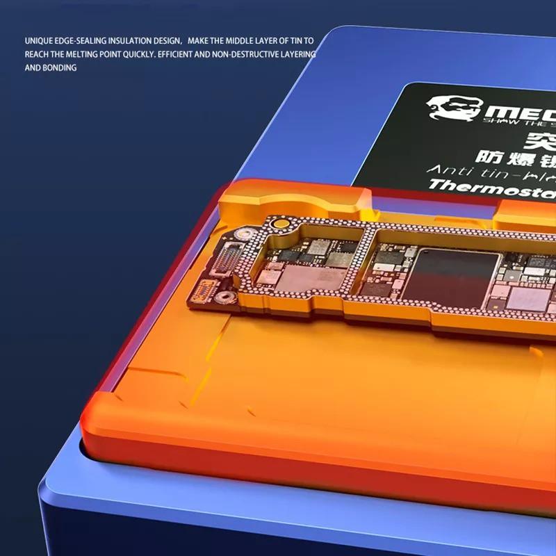 Bộ đế nhiệt tách main cho iPhone X đến 12 Pro Max MECHANIC IX5 mini (10 in 1)