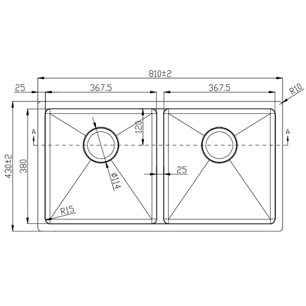 Chậu rửa bát KONOX KN8143DUB