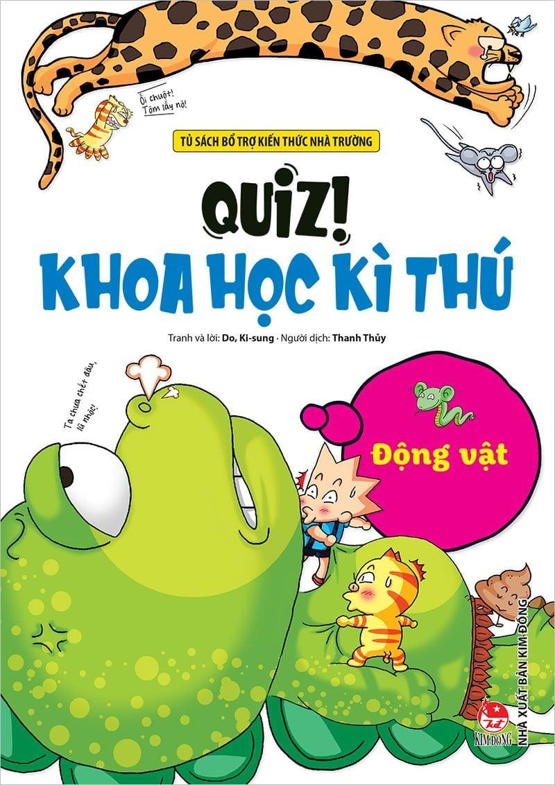 Sách - Quiz! Khoa Học Kì Thú - Động Vật (Tái Bản 2024)