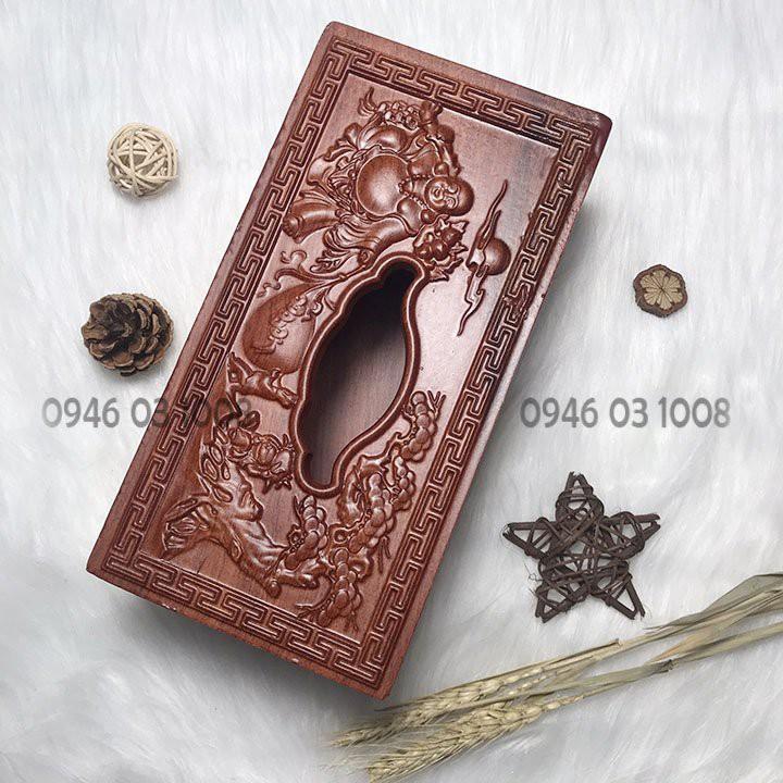 Hộp Khăn Giấy Gỗ Hương Hộp đựng giấy ăn tiện lợi cho mọi gia đình, Sang Trọng