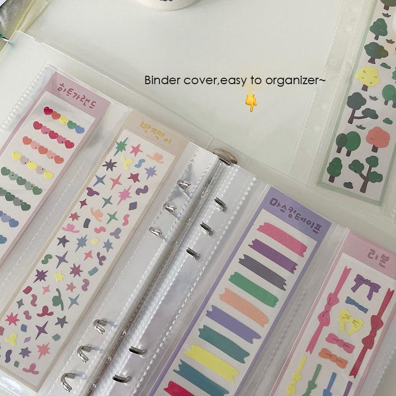 Binder bìa cứng khổ A5 (sổ còng đựng card ảnh, tài liệu)