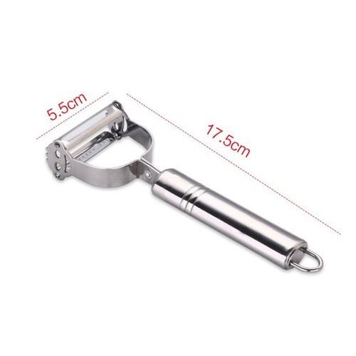 nạo inox 100% không gỉ , nạo rau củ qủa 2 đầu có thể nạo sợi