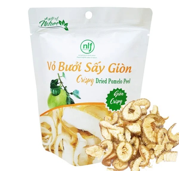 Vỏ Bưởi Sấy Giòn Nông Lâm Food gói 25g | Ăn vặt tốt cho sức khỏe | Healthy Snack | Ăn vặt văn phòng | Ăn vặt nổi tiếng Sài Gòn | Trái cây sấy dẻo dinh dưỡng ăn liền | Ăn vặt giảm cân &amp; giữ dáng | Ăn vặt đẹp da | Ăn vặt xế chiều