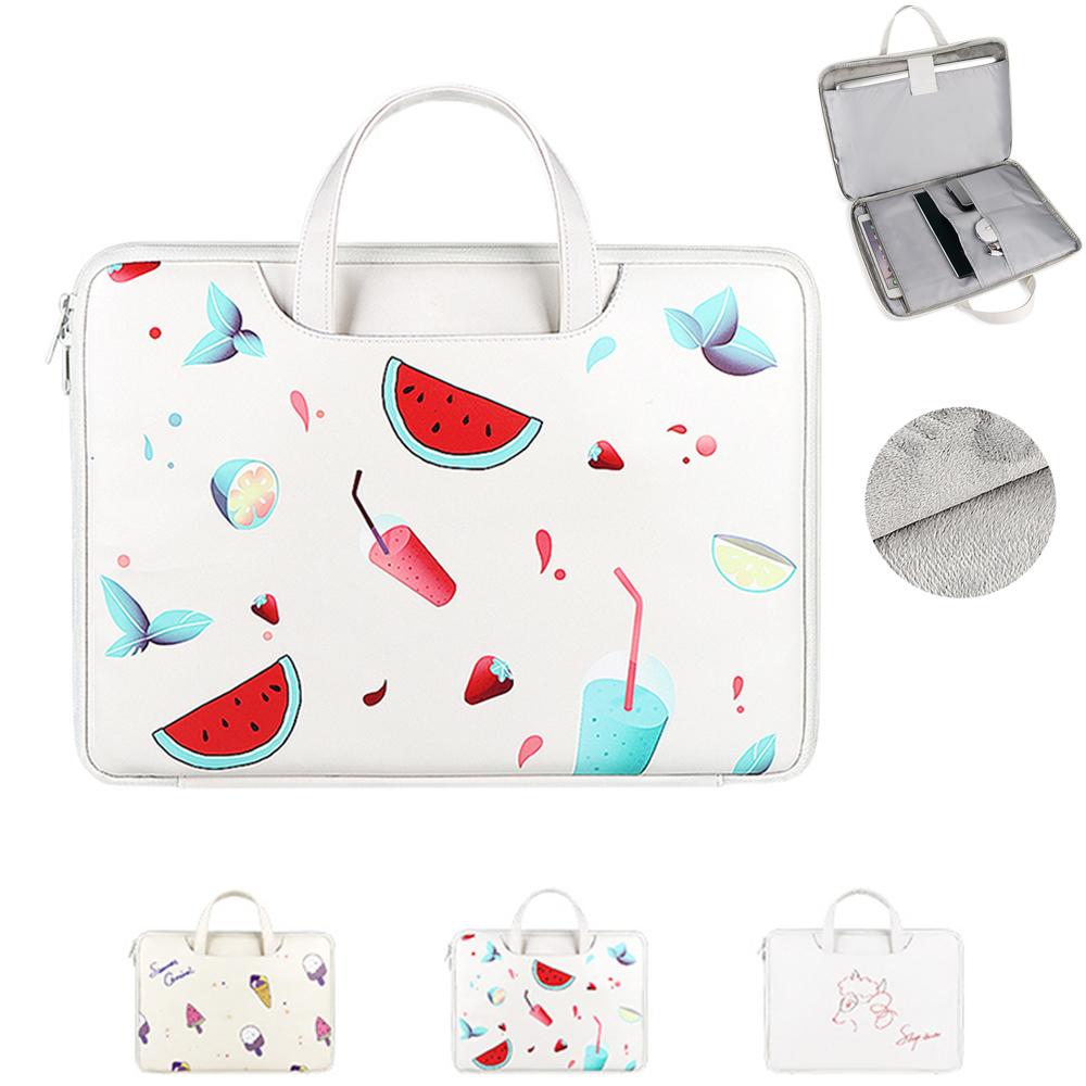 Túi Đựng Laptop 13.3 14 15 Inch Lưng Cho Macbook Không Khí Xiaomi Pro 13 15 16 Túi Đựng Máy Tính Xách Tay PU Chống Thấm Nước Cặp