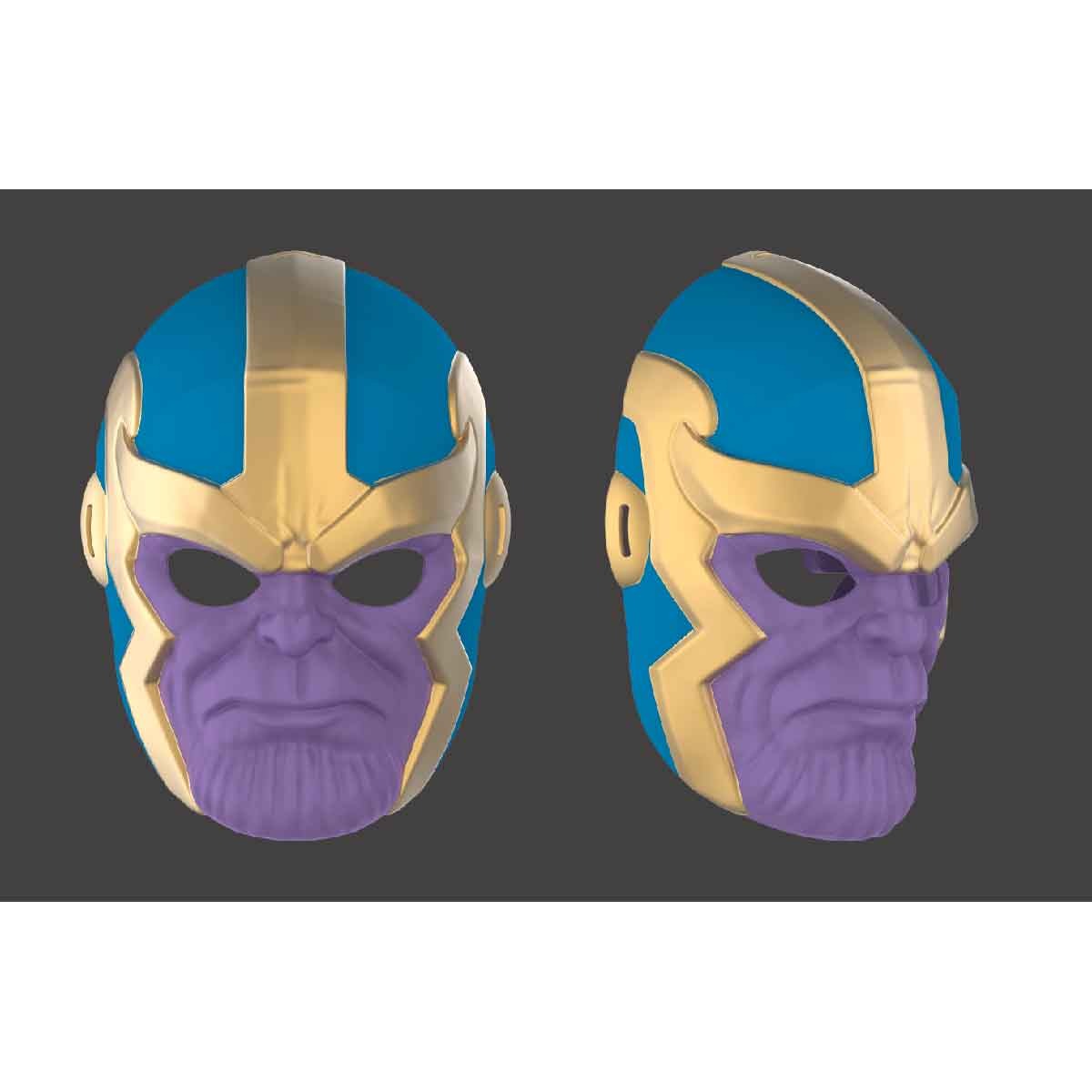 Zd Toys Mặt Nạ Nhân Vật Thanos 1927-06