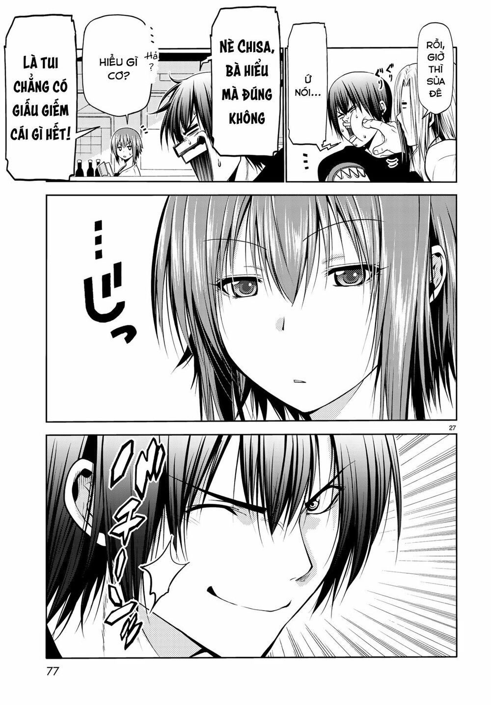 cô gái thích lặn - grand blue chapter 61 27