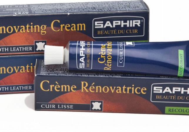 Kem chữa xước và sửa cạnh đồ da Saphir Crème Rénovatrice 25ml