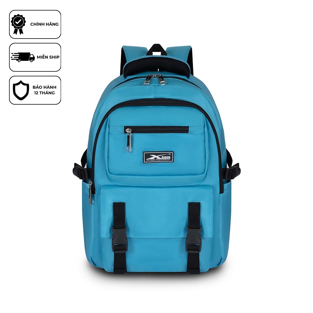 Balo Cao Cấp Xbags Sea Blue XB 3201 – Chống Nước, Balo Học Sinh &amp; Đi Làm, Thiết Kế Tiện Lợi!