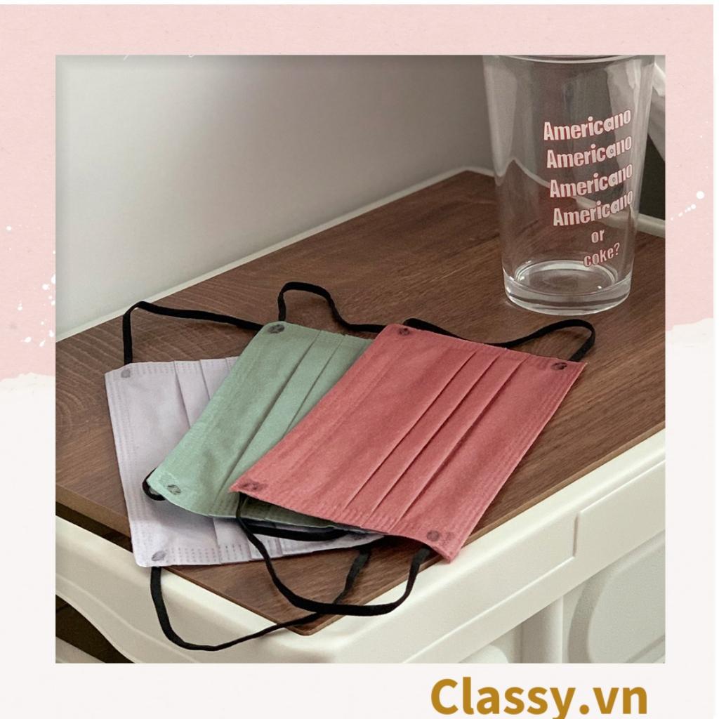 Khẩu trang Classy bằng vải không dệt giúp kháng khuẩn PK1387 (Giá 1 chiếc)