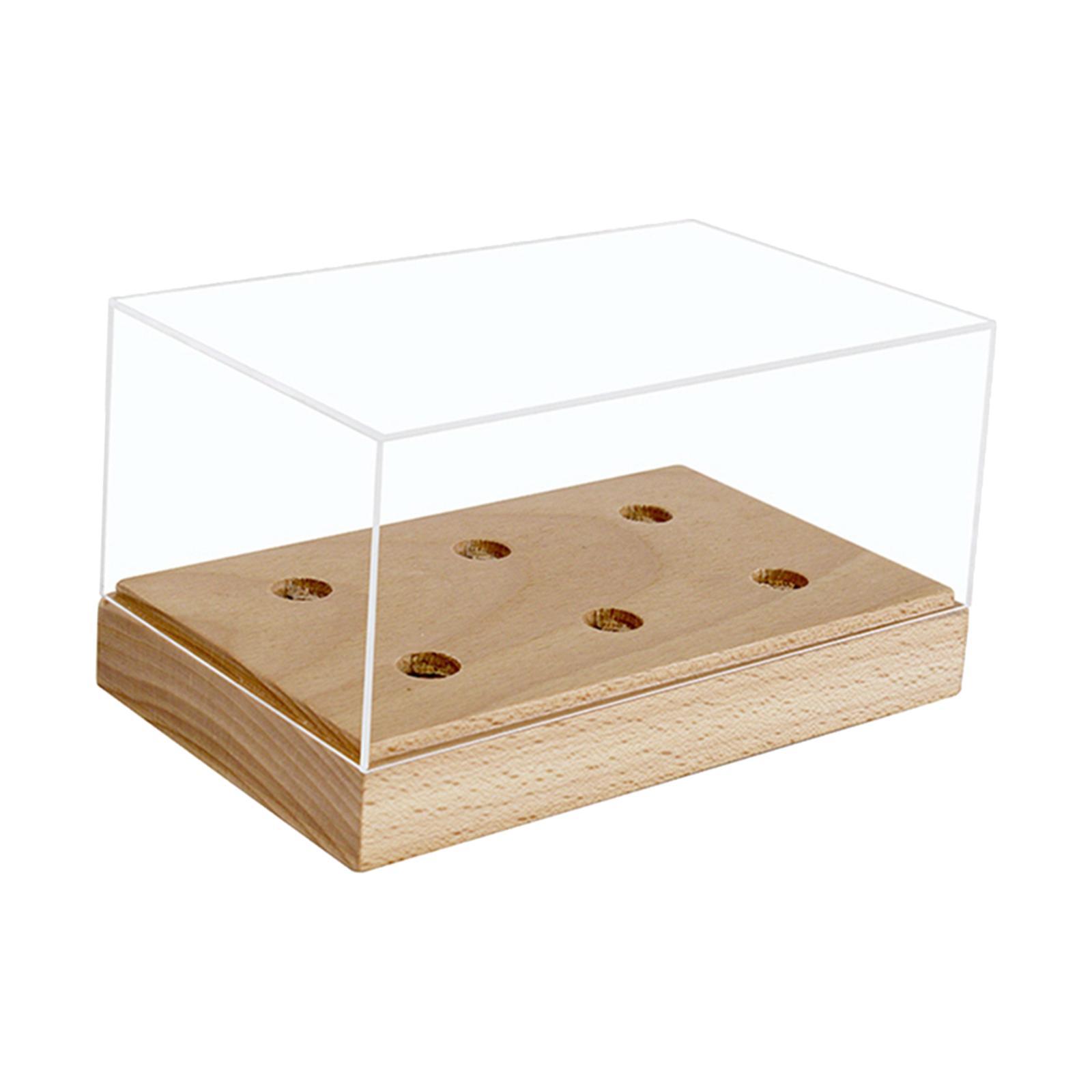 Clear Turntable Headshell Storage Box Accs Cartridges Keeper Phono shell cases Decorative Protection Dus long play Durable Practical for Displaying