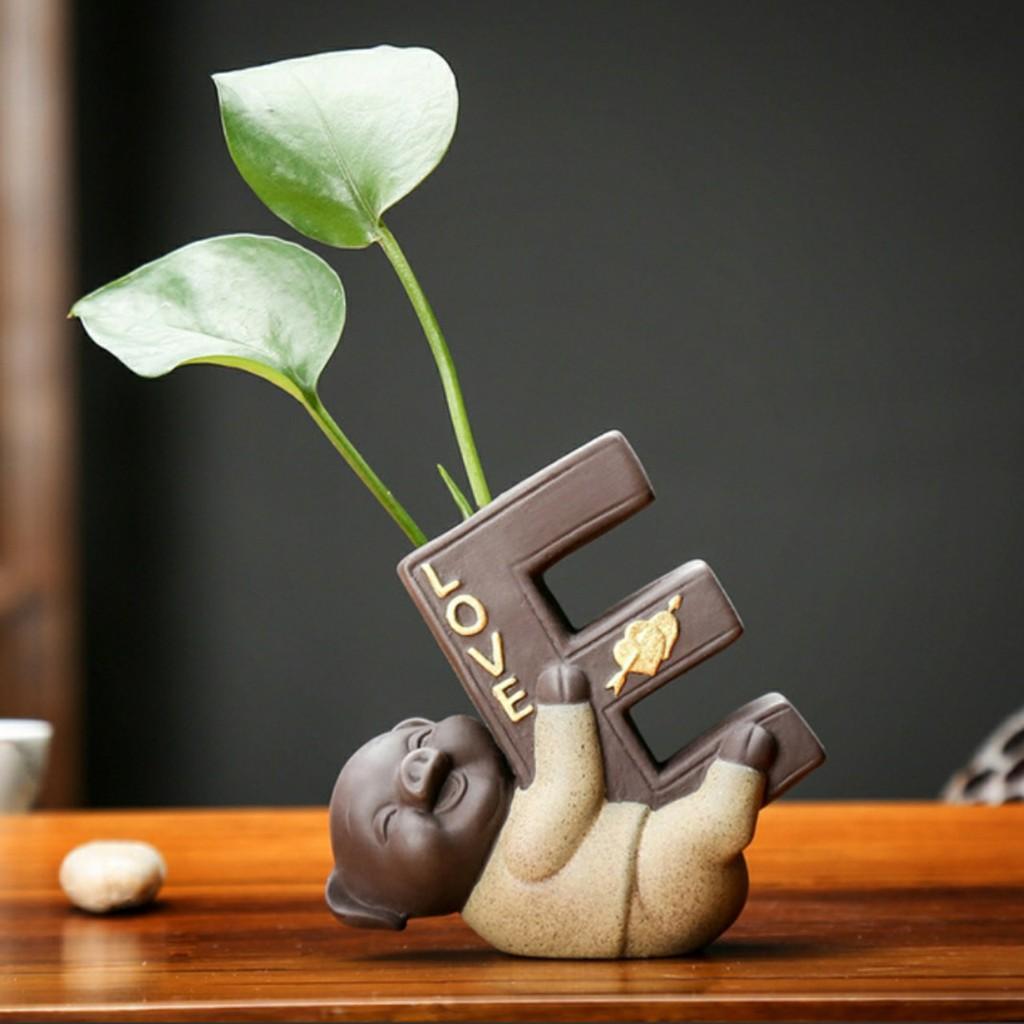 Tượng heo tình yêu- Bộ tượng heo xếp thành chữ LOVE