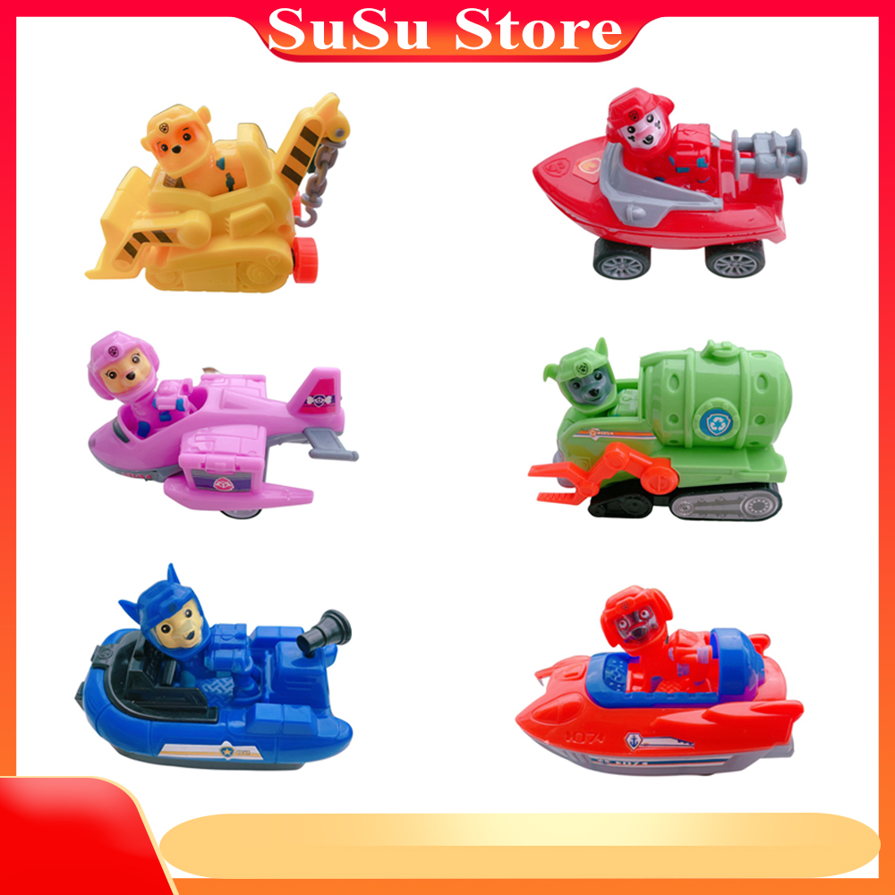 Đội chó cứu hộ Mô hình 6 chú chó trong Paw Patrol và Sea Patrol