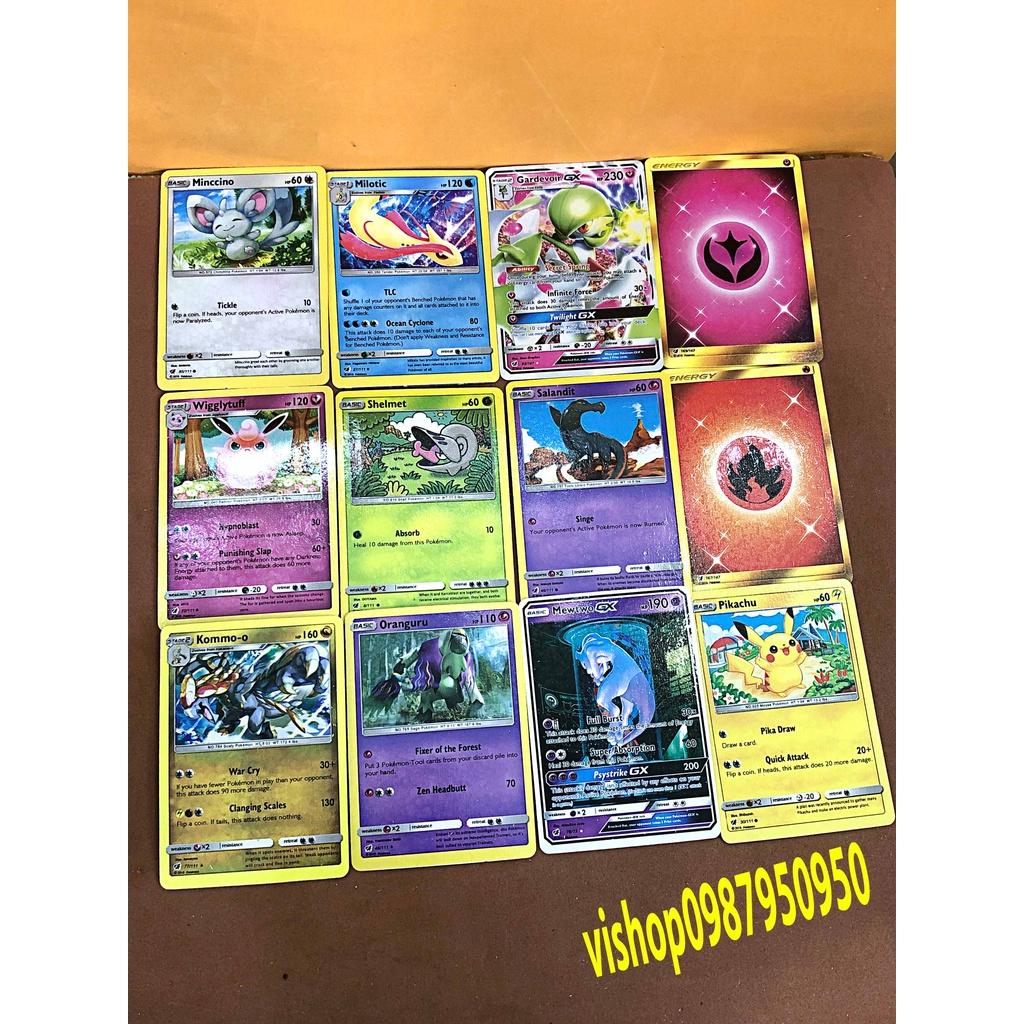 Sỉ 1 Hộp 24-32 lá thẻ bài POKEMON ngẫu nhiên