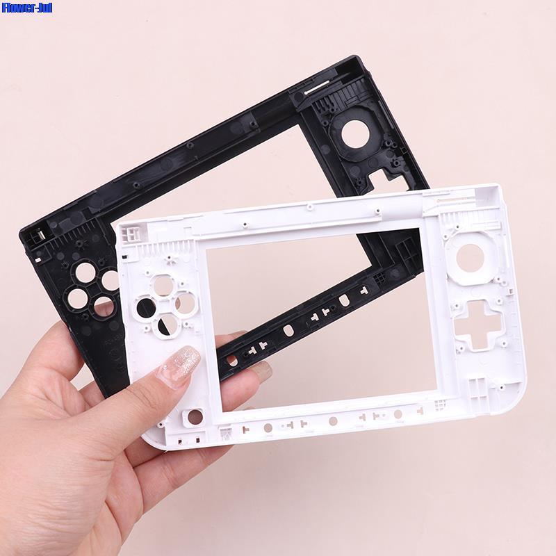 Mới 1PC 50PA Tương thích với 3DS XL LL Thay thế Bản lề Phần dưới Khung giữa Vỏ Vỏ cho Vỏ máy chơi game 3dsxl Màu sắc: Đen