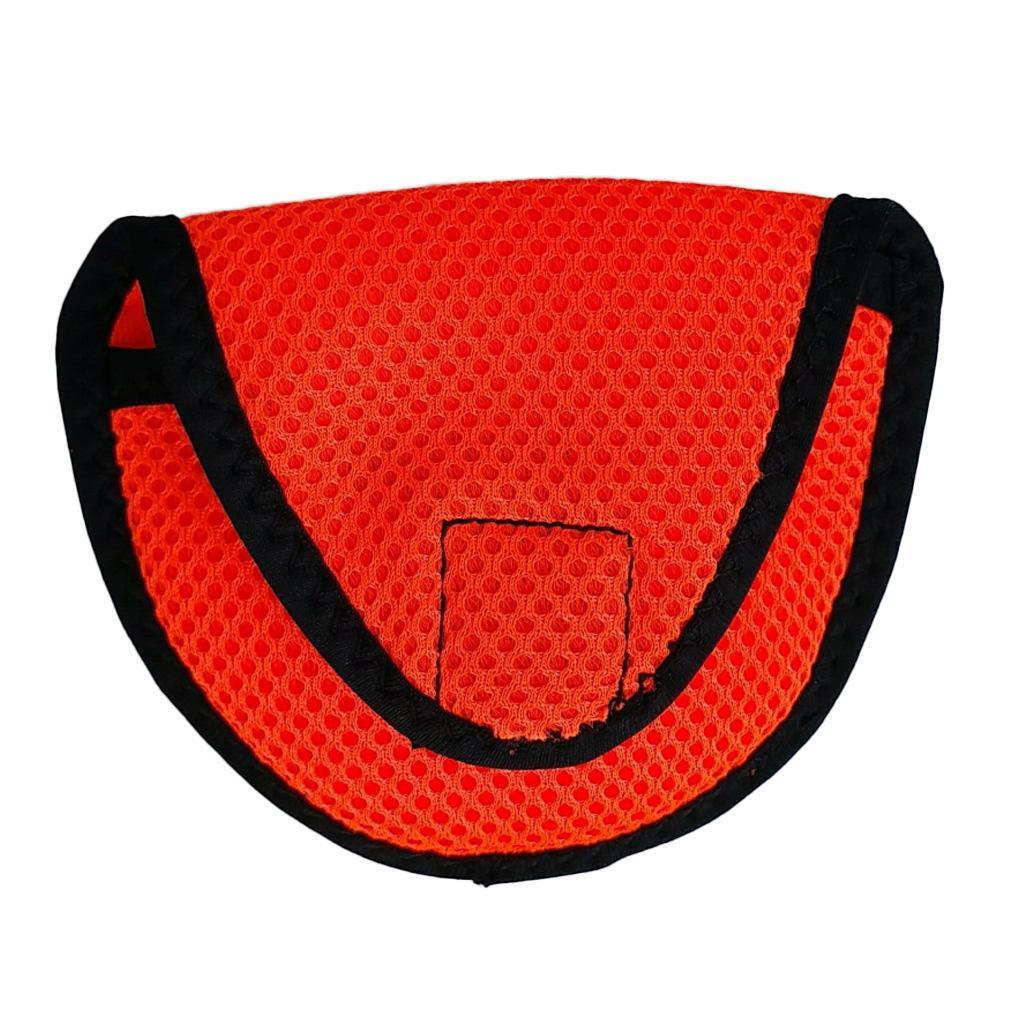 2-5pack Mallet Putter Head Cover Headcover Protector Bag Golf Accessories Orange