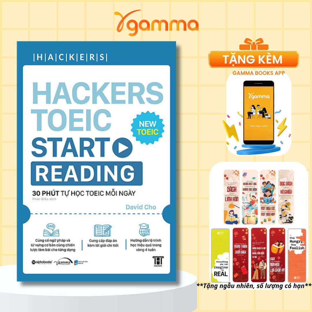 Sách - Hackers TOEIC Start: Reading